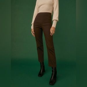 NWT Reformation Marlon Brown Pant